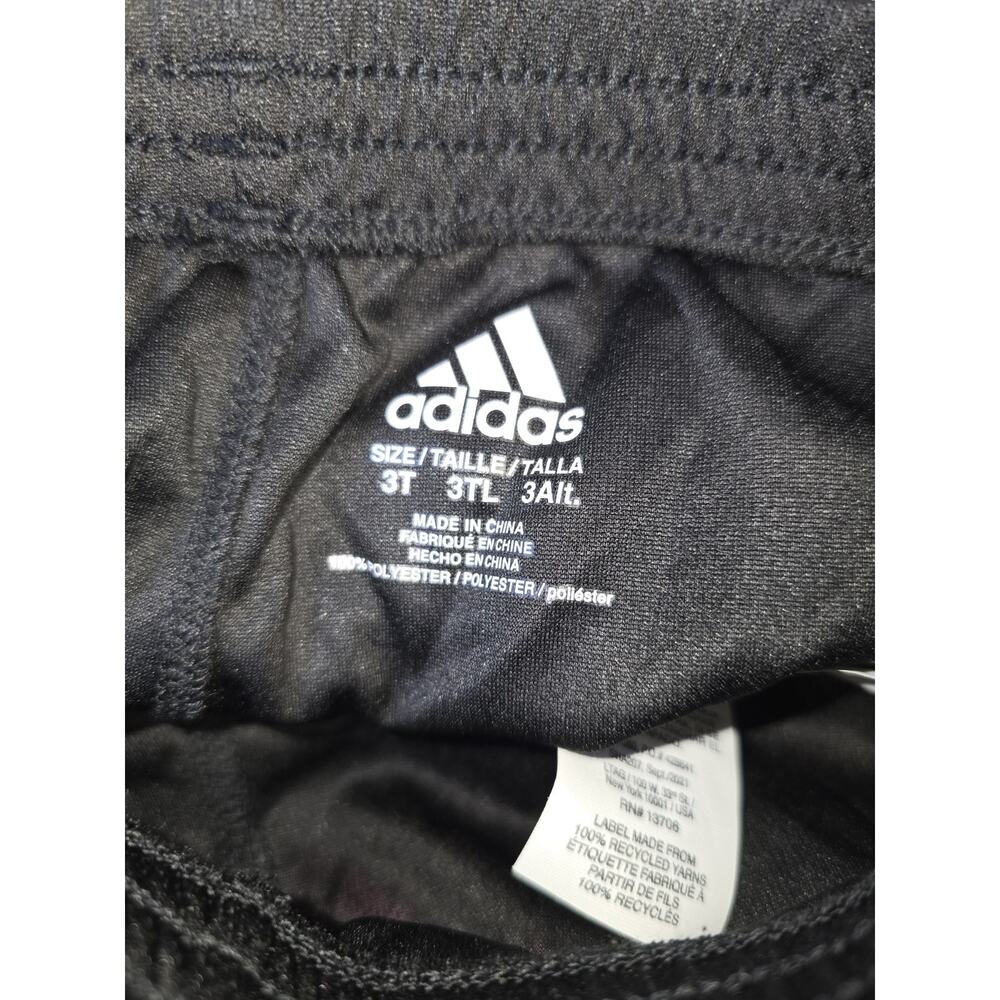 Adidas Shorts Girls Size 3t 3 Stripe - Picture 4 of 5
